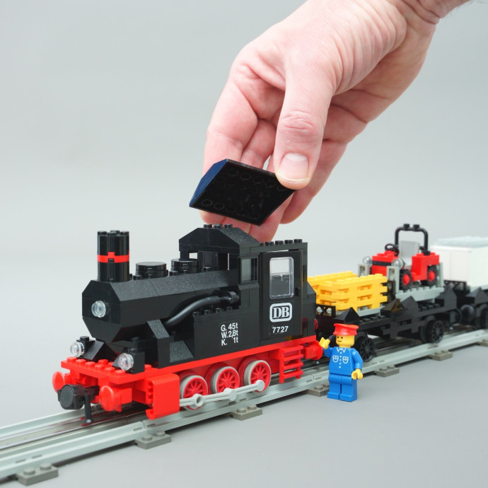Freight Steam Train Set