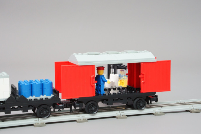Freight Steam Train Set