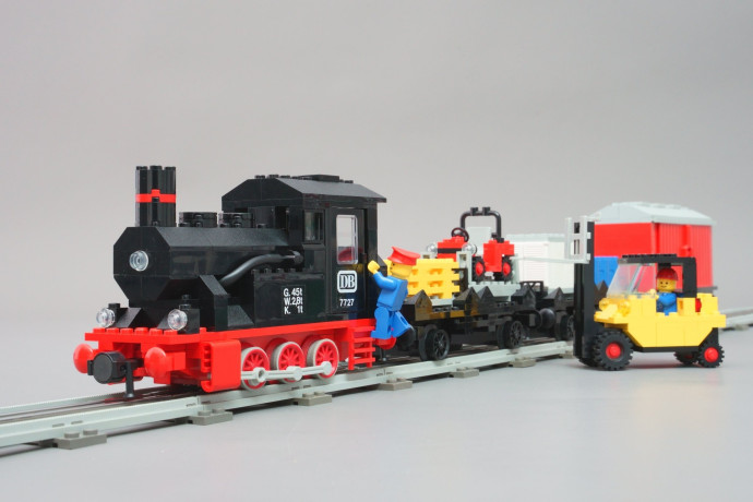 Freight Steam Train Set