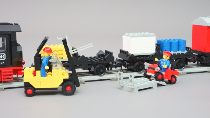 Freight Steam Train Set