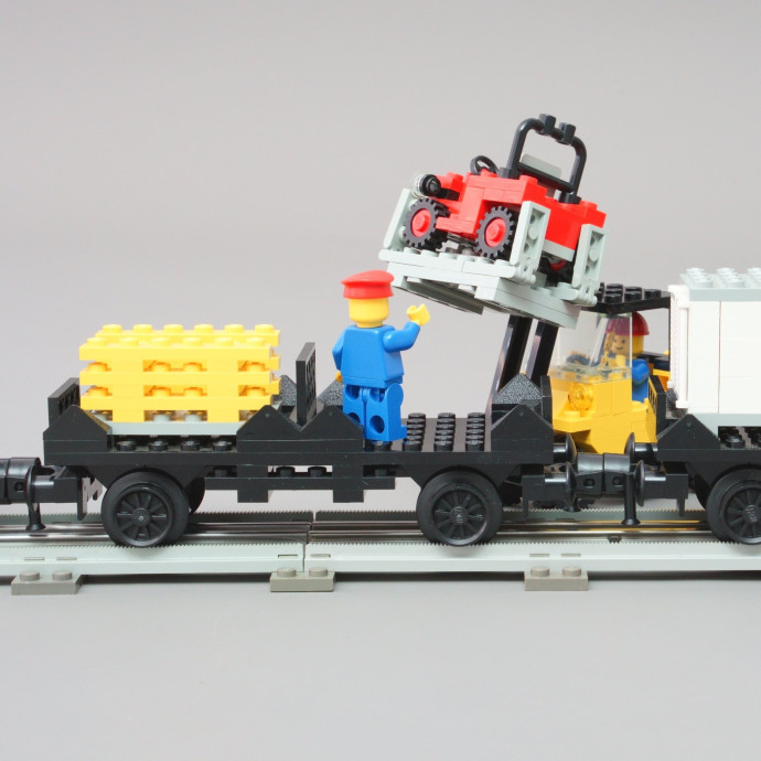 Freight Steam Train Set