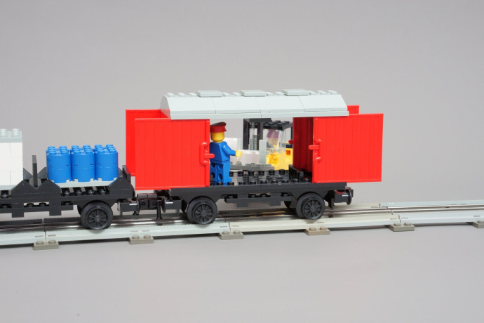Freight Steam Train Set