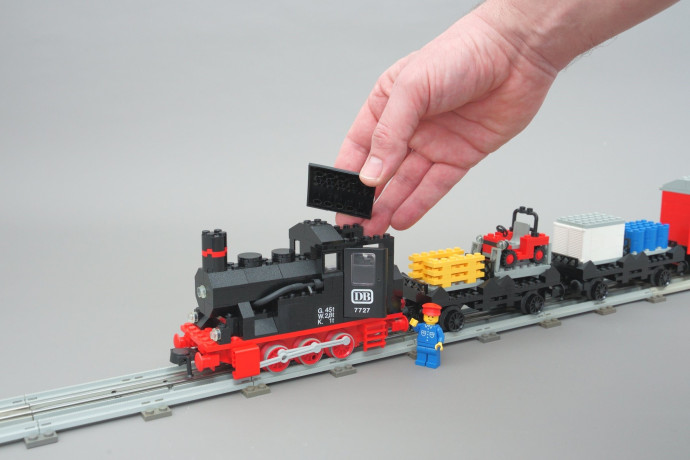 Freight Steam Train Set