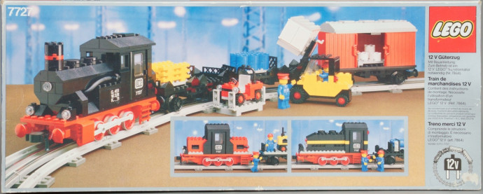 Freight Steam Train Set
