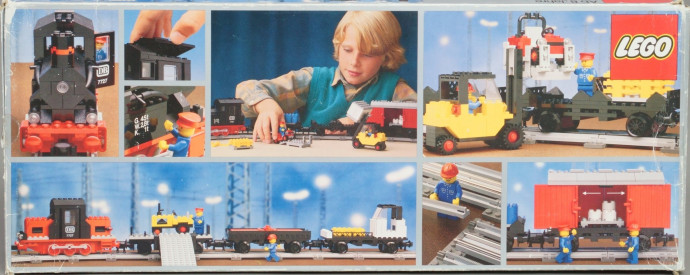 Freight Steam Train Set