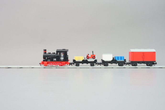Freight Steam Train Set