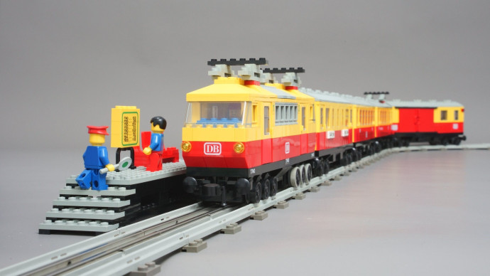 Inter-City Passenger Train Set