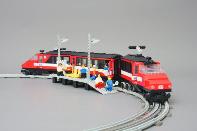 High-Speed City Express Passenger Train Set