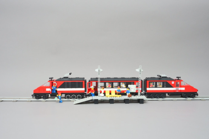 High-Speed City Express Passenger Train Set