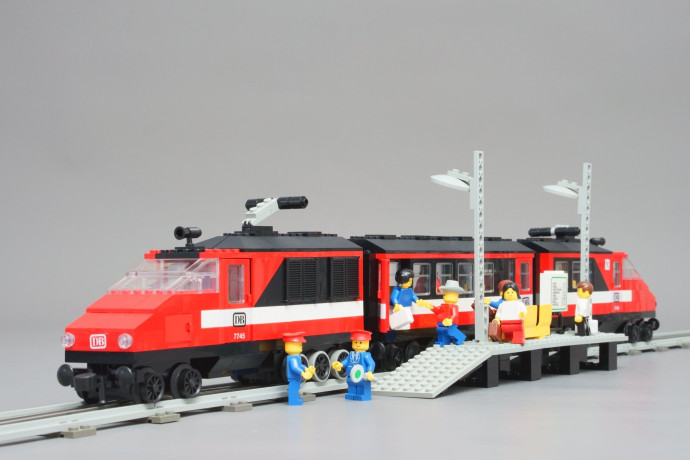 High-Speed City Express Passenger Train Set