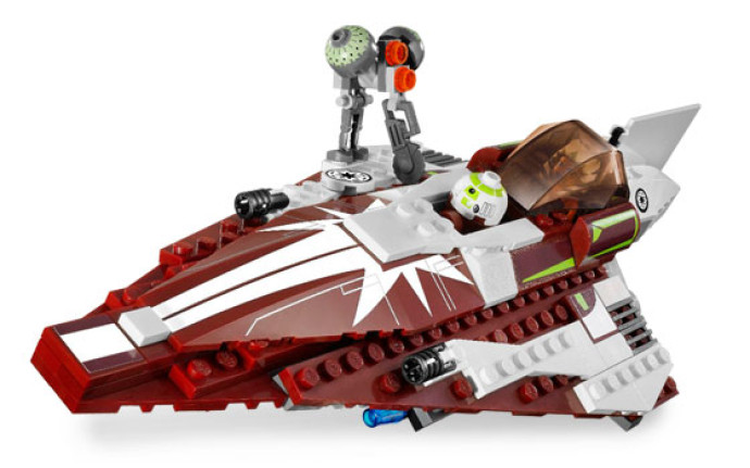 Ahsoka's Starfighter and Vulture Droid