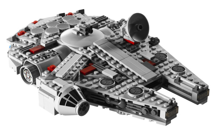 Midi-scale Millennium Falcon