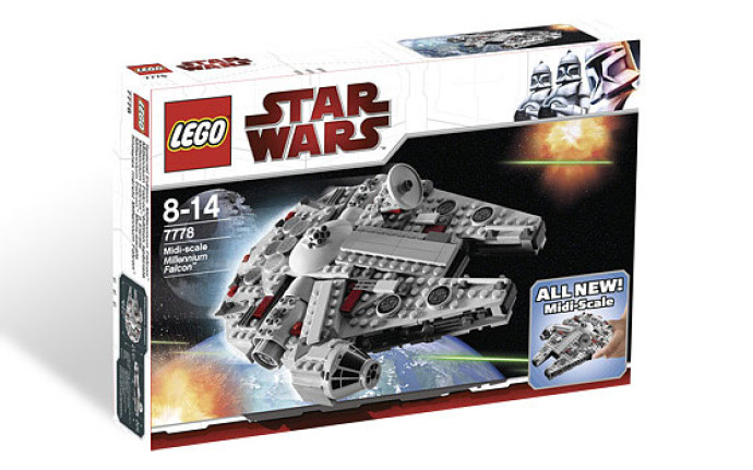 Midi-scale Millennium Falcon