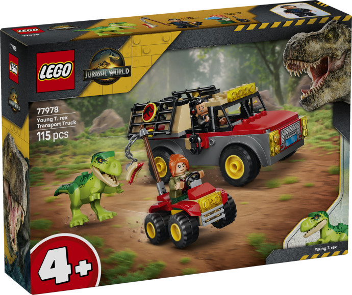Truck na prepravu mladého T-rexa