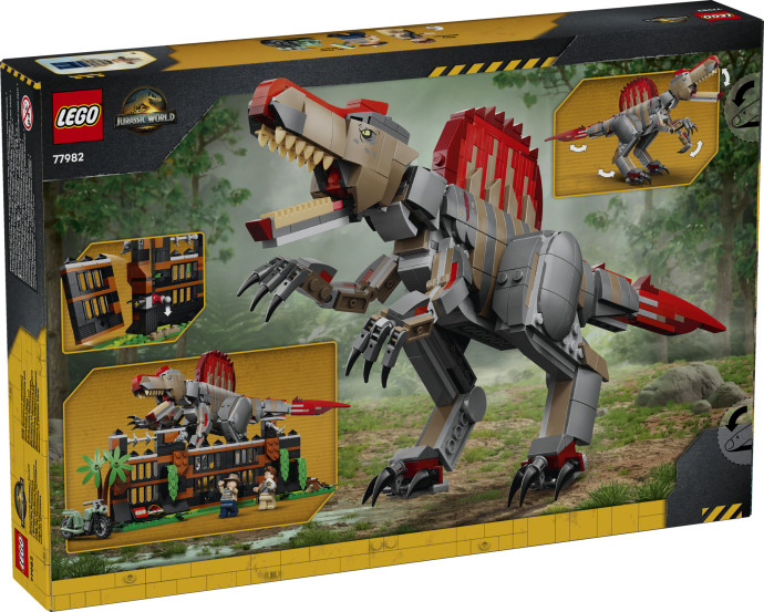 Útek dinosaura spinosaura