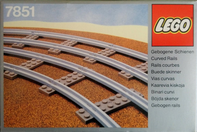 8 Straight Rails Grey 4.5V