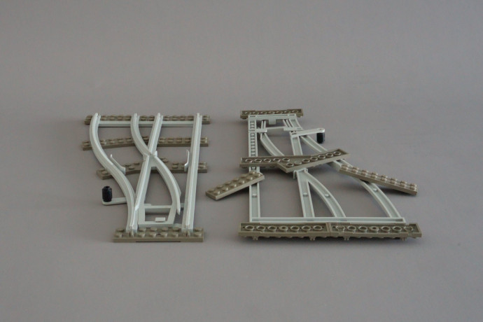 Left and Right Points Manual Grey 4.5V