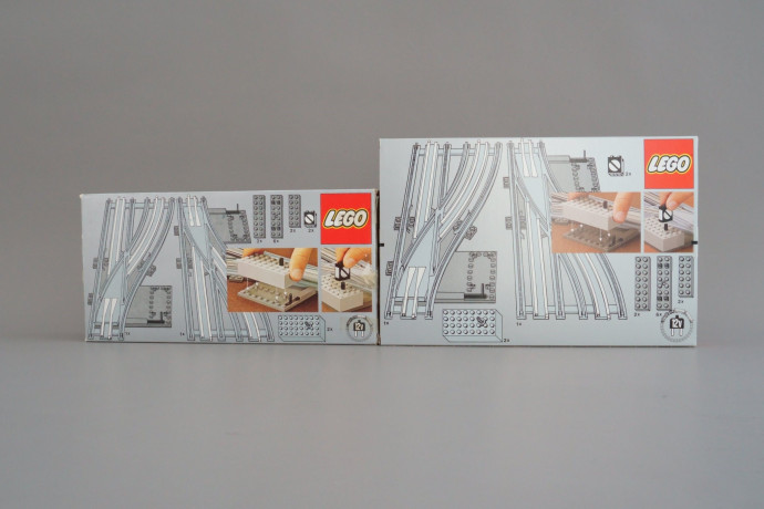 Left and Right Manual Points with Electric Rails Grey 12V