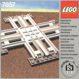 Crossing, Electric Rails Grey 12V