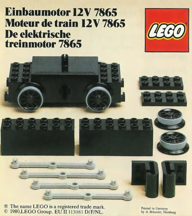 Motor Replacement Unit for Battery or Motor-Less Trains 12V