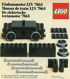 Motor Replacement Unit for Battery or Motor-Less Trains 12V