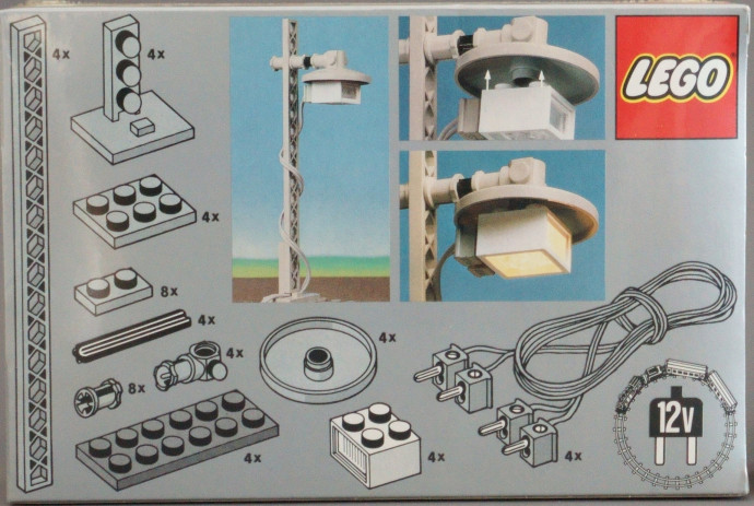 4 Lighting Standards Electric 12V
