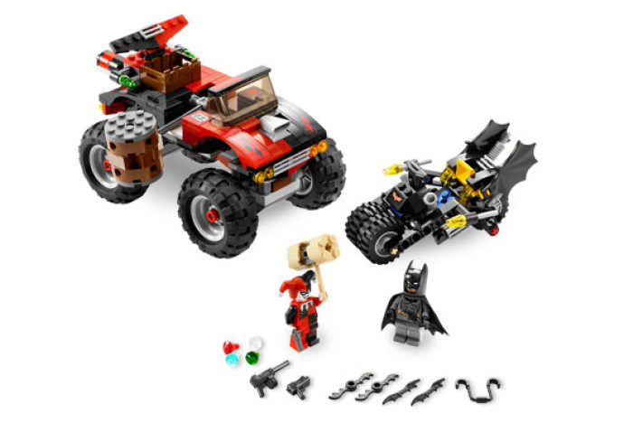 Batcycle™: Náklaďák Harley Quinn