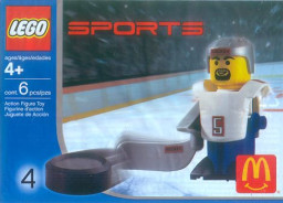Hockey Player, White