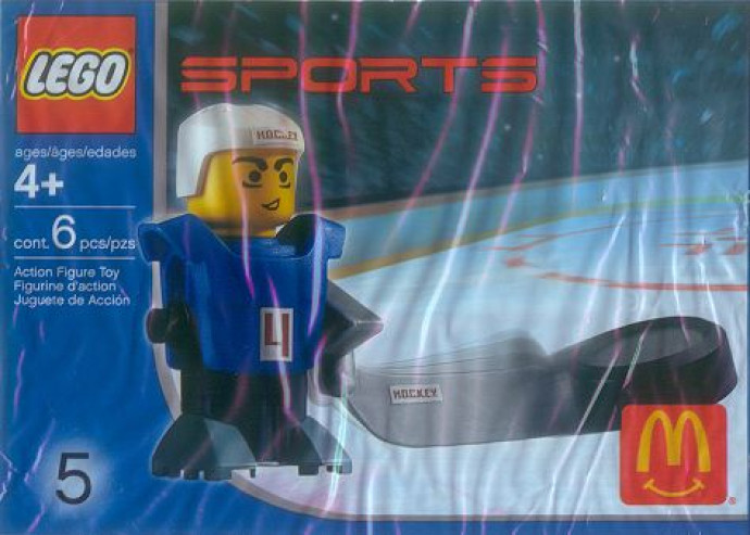 Hockey Player, Blue