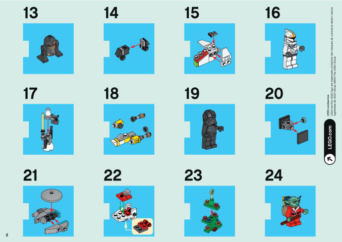 Adventní kalendář LEGO Star Wars