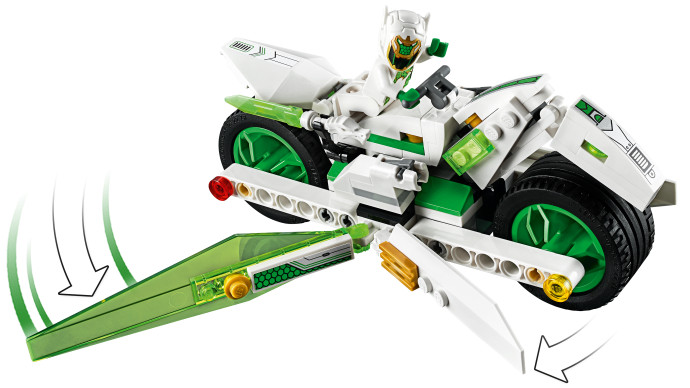 White Dragon Horse Bike