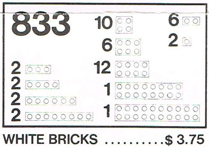 White Bricks Parts Pack