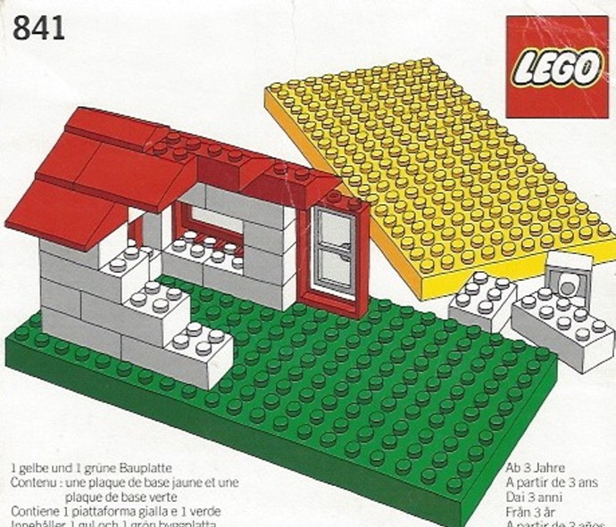 Baseplates, Green and Yellow