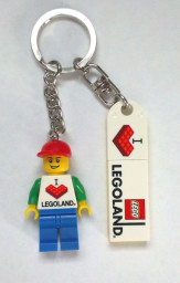 I Brick LEGOLAND Key Chain (Male)