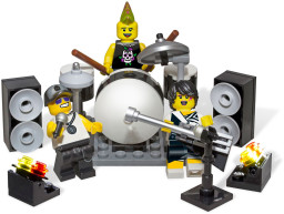 Rock Band Minifigure Accessory Set