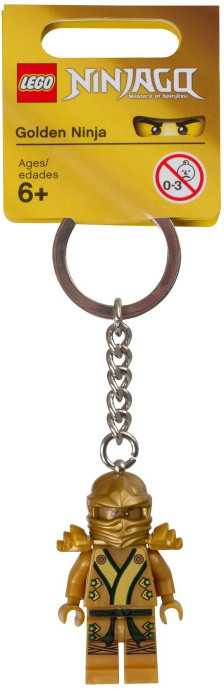 Golden Ninja Key Chain