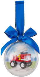 Fire Truck Holiday Bauble