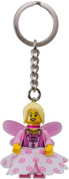 Girl Minifigure Key Chain