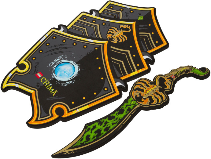 Legends of Chima Scorpion Sword Shield