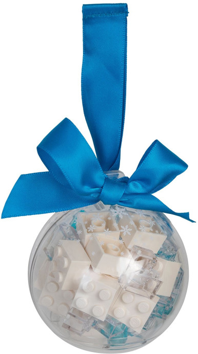 Holiday Bauble White Bricks
