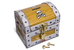 Treasure Chest Coin Bank