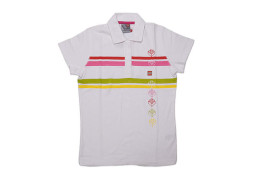Classic Women's White Slimfit Polo