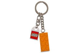 Orange Brick Key Chain