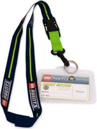 Agents ID Card with Lanyard 