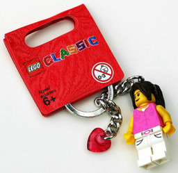 Classic Girl Key Chain