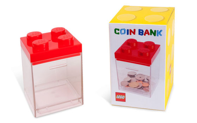 LEGO Coin Bank (2x2)