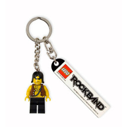 LEGO Rock Band Promo Key Chain Minifig 1