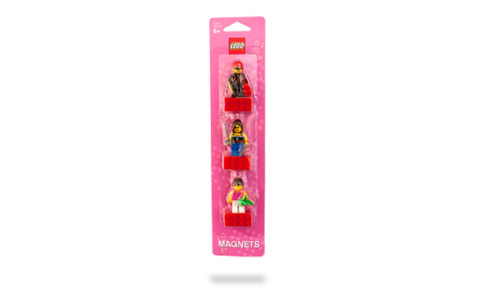 Female Minifigure Magnet Set