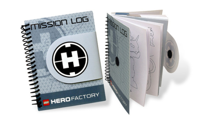 HERO Factory Mission Log Book