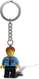 Policeman Key Chain
